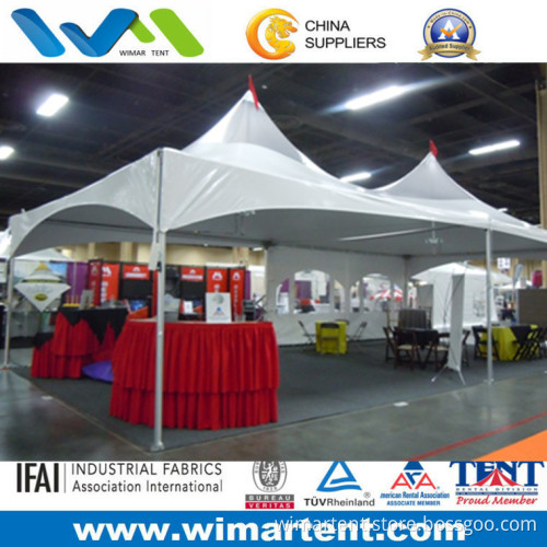 5mx10m White PVC Double Spring Top Tent for Exhibition